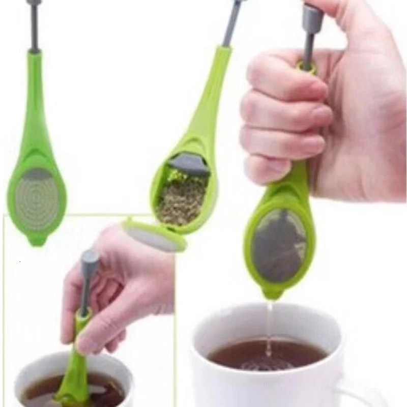Чай Infuser встроенный Плунжер здоровый интенсивный вкус многоразовый чай мешок пластиковое ситечко для чая и кофе ситечко для измерения вихревого крутого перемешивания и пресса