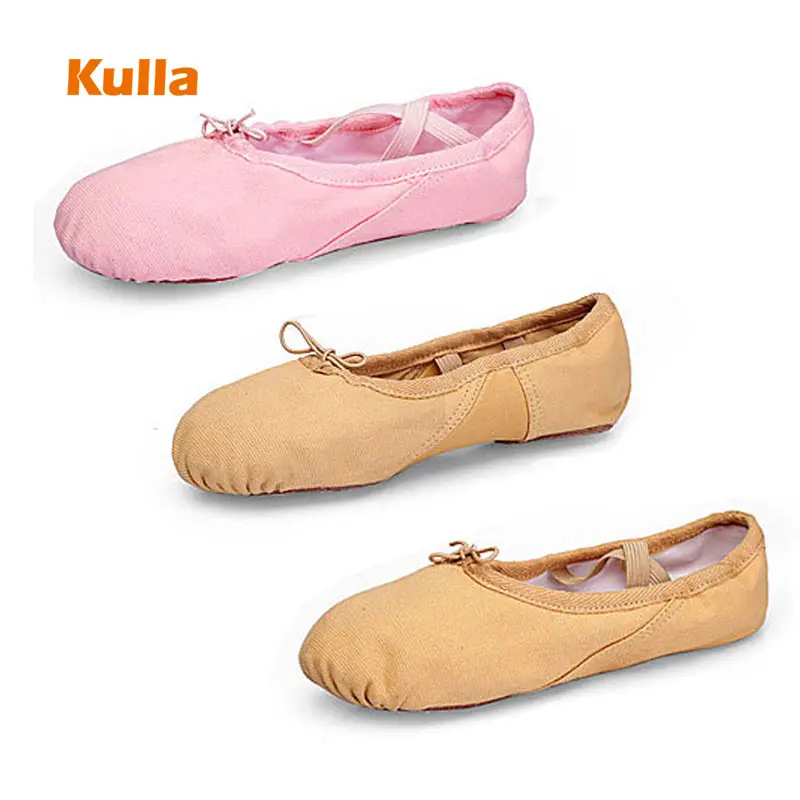 

Girls Ballet Dance Shoes Pointe Flats Children Salsa Latin Dance Kids Jazz Women Performance Pink Exercise Yoga Dancing Shoes