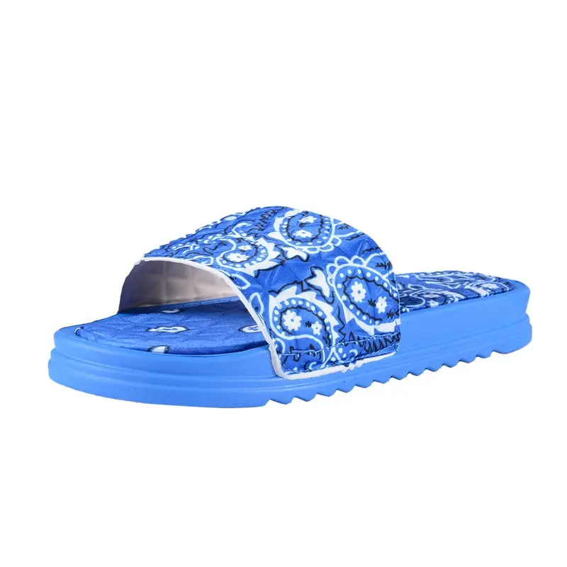 

HEFLASHOR Slippers For Women Print 2021 Summer Slip On Ladies Flat Sandals Casual Slides Female Comfort Flops 35-43 Dropshipping