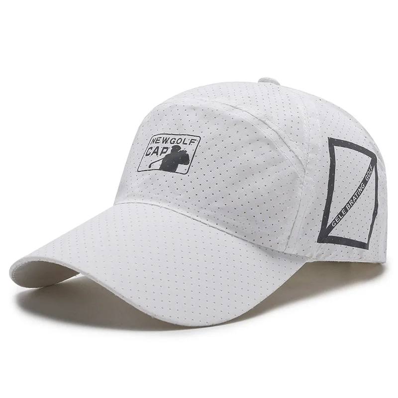 

Wholesale summer new baseball cap, perforated and breathable light cap, men's and women's Korean leisure fashion sun hat
