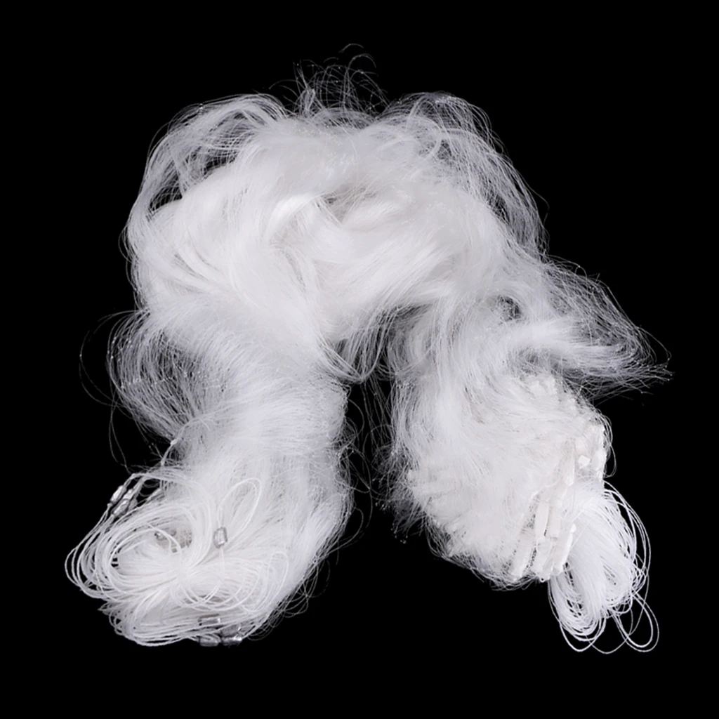 50 м 3 Слои наживки для рыбалки Сетка Ловушка Нейлон Прозрачная Леска рыболовная