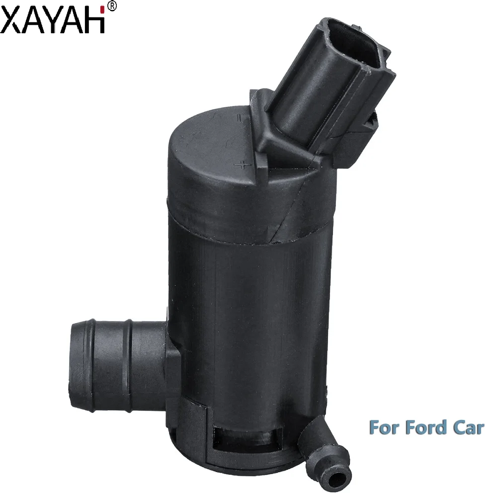 

Black Windshield Washer Pump For Ford F150 F250 F350 F450 E-150 E-250 E-350 E-450 Car Tools