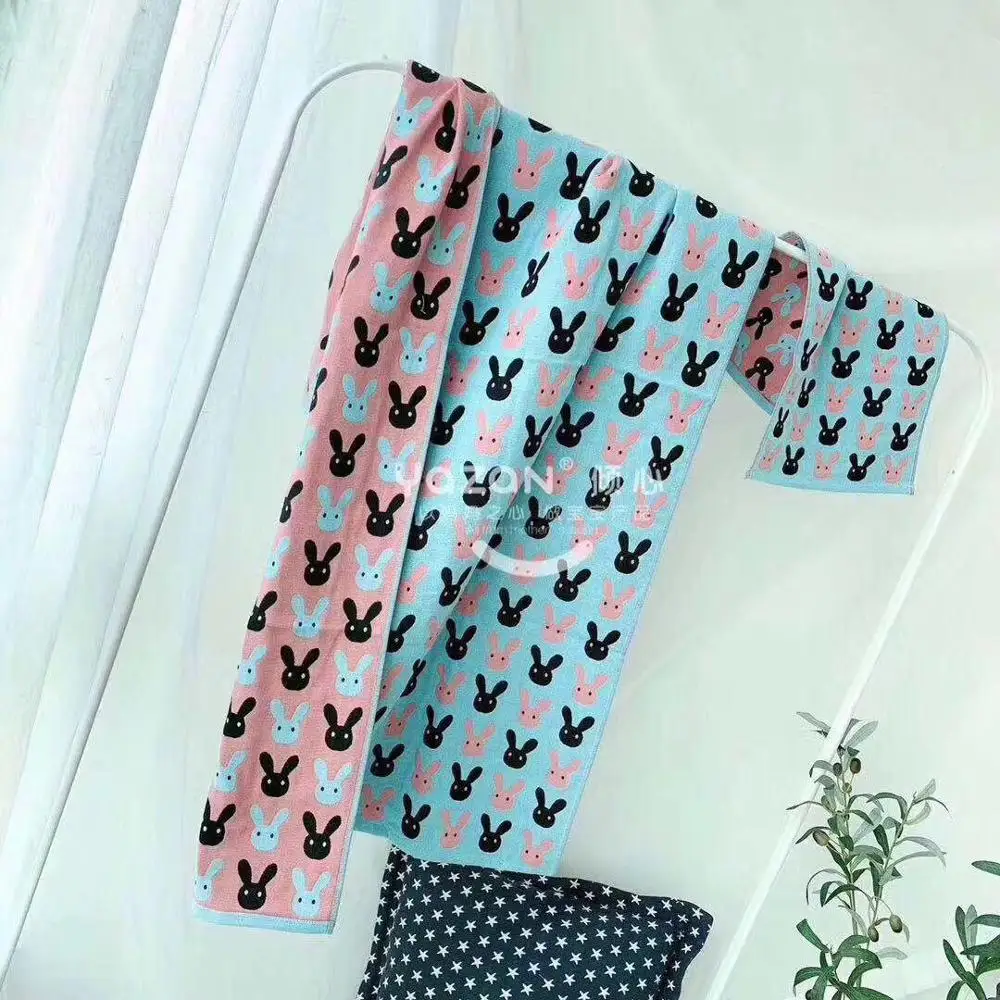

Cotton Gauze Adult Cartoon Towel Bath Towel Textile Large Thick Towel Hotel Bathrobe Beach Towel Shawl Children Bl