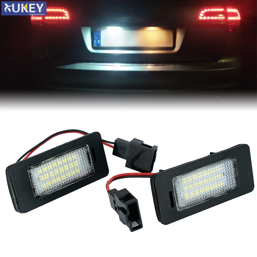 Комплект из 2 предметов с CAN BUS Авто светильник светодиодный номерной знак хвост