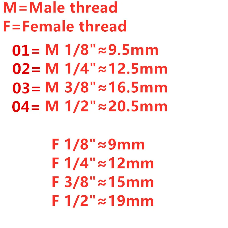 1/8 &quot1/4" 3/8 &quot1/2" 3/4 &quot1" BSP мужского и женского пола нитки латунь втулка
