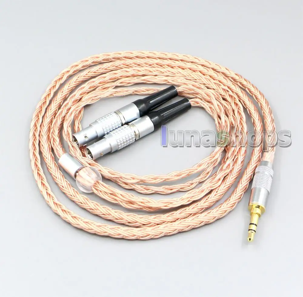 2 5 мм 3 XLR сбалансированный 16 ядер 99% 7N OCC кабель для наушников фокусного расстояния