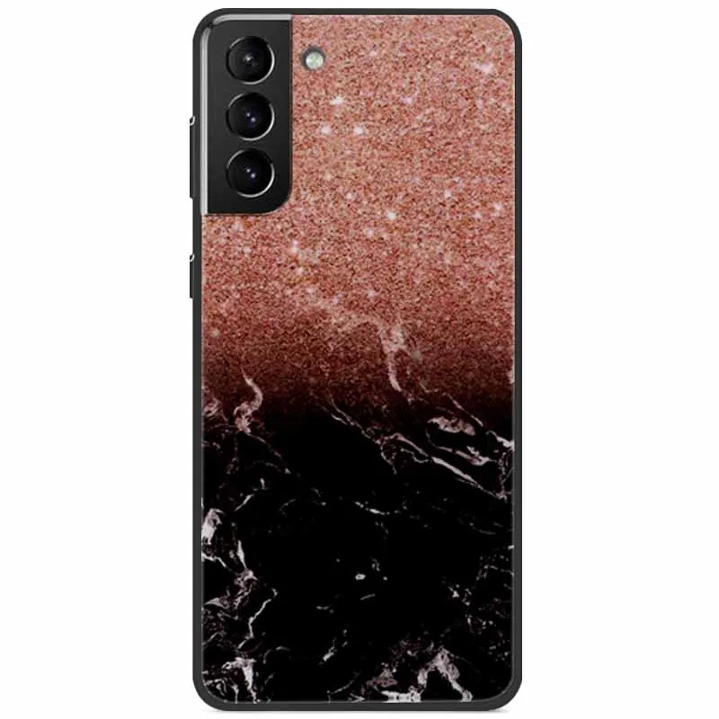 Чехол для Samsung S21 FE Plus Ультра мягкий силиконовый мраморный ТПУ чехол телефона Galaxy