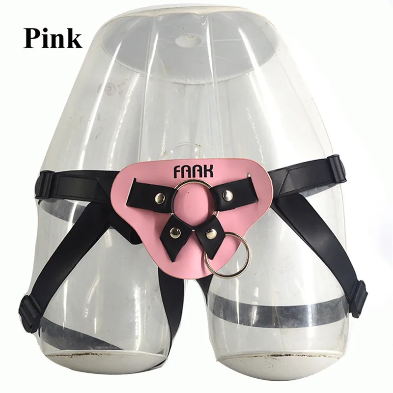 FAAK ремешок на кожаные штаны пикантная обувь для взрослых Помощи страпон пенис