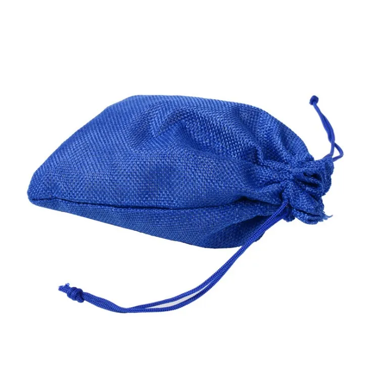 Розница 2 размера Лен Hessian Конопляный джут шнурок маленький подарок упаковочный