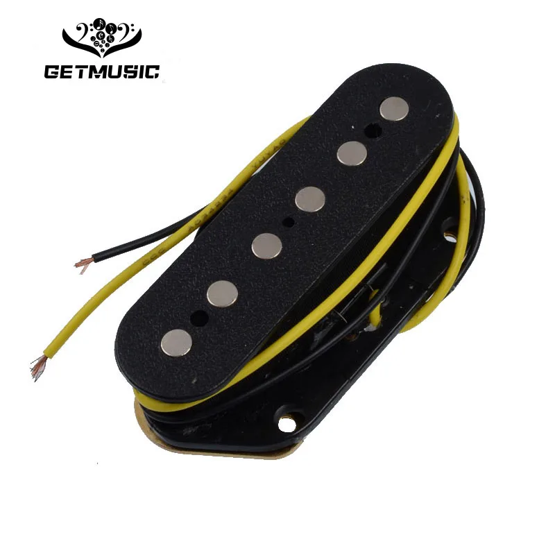 Черный Стандартный теле ведущий звук гитарный звукосниматель для Telecaster