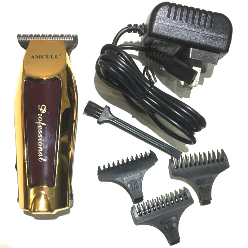 Мощный профессиональный триммер для волос электрический бороды мужчин машинка