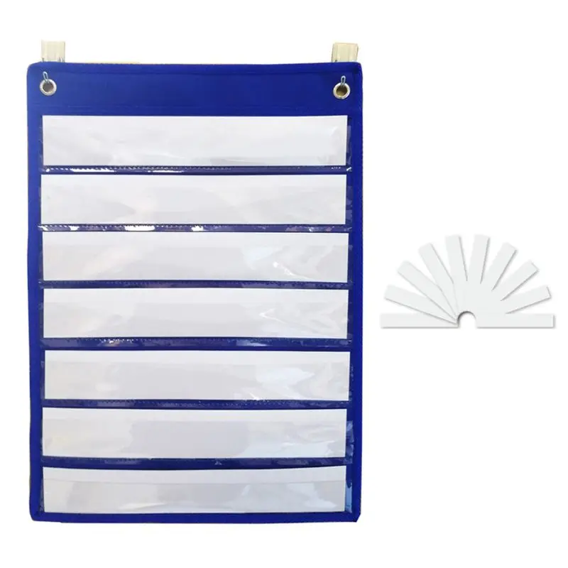 

Magnetic Pocket Chart With 10 Cards for standards Daily Schedule K3KE