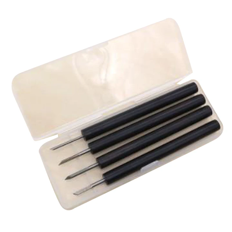 

4 шт./компл. деревянная ручка из быстрорежущей стали с ручкой из сандалового дерева