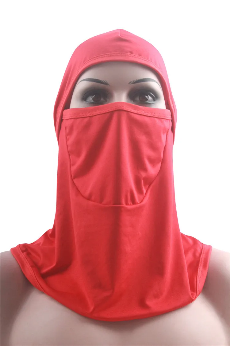 Мусульманские шапочки под хиджаб женская вуаль покрытие для лица абайя стильный