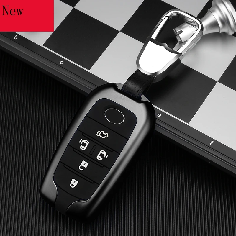 High-Quality Aluminium Alloy Car Smart Key Case Cover  for Lexus LM300h 2020 models Car Accessories