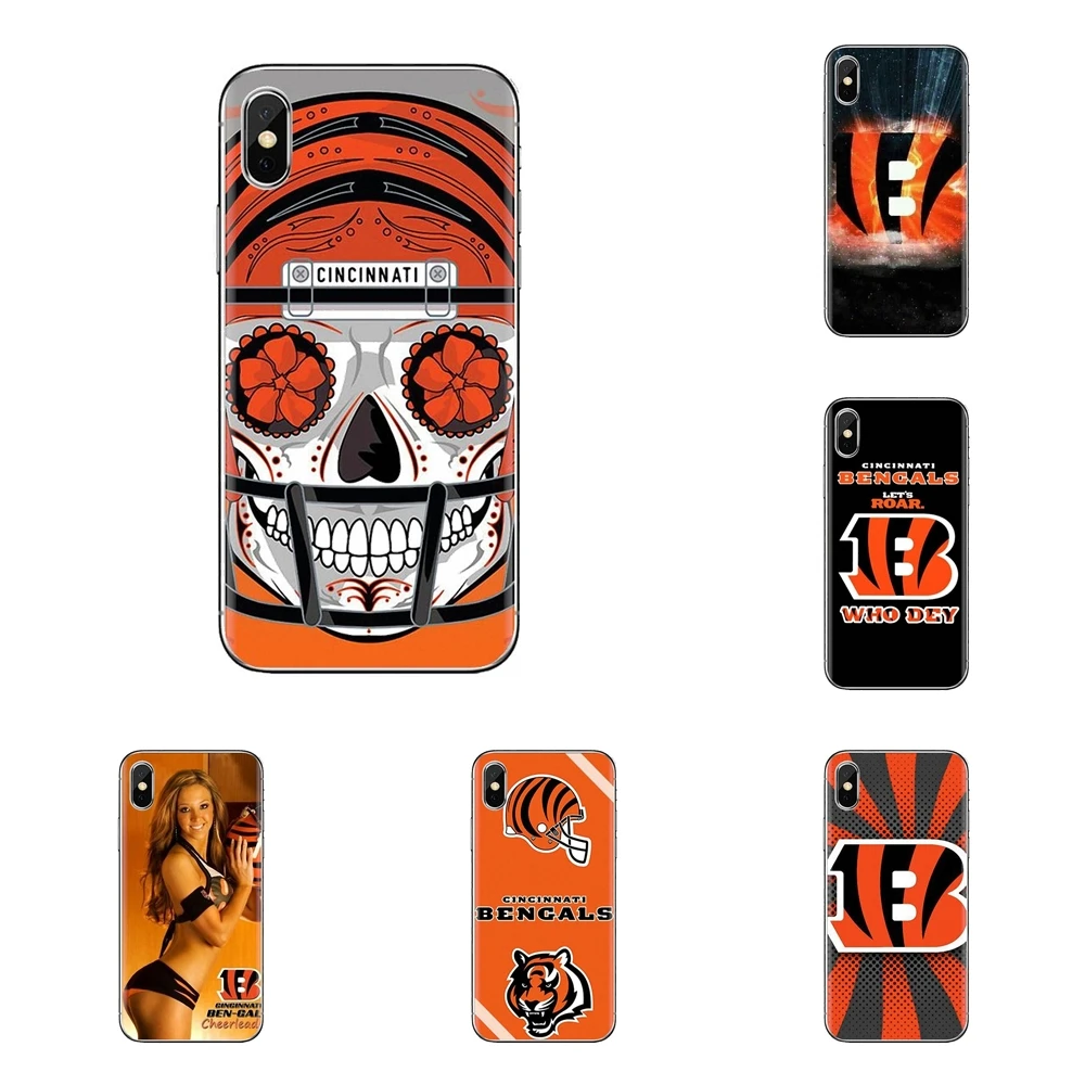 Для samsung Galaxy S2 S3 S4 S5 мини S6 S7 край S8 S9 Plus Note 2 3 4 5 8 Coque Fundas разъяренный Тигр Цинциннати