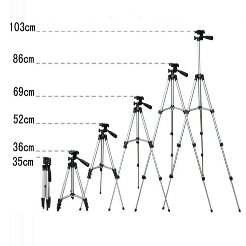 Портативный штатив для камеры с дистанционным управлением легкий дорожный