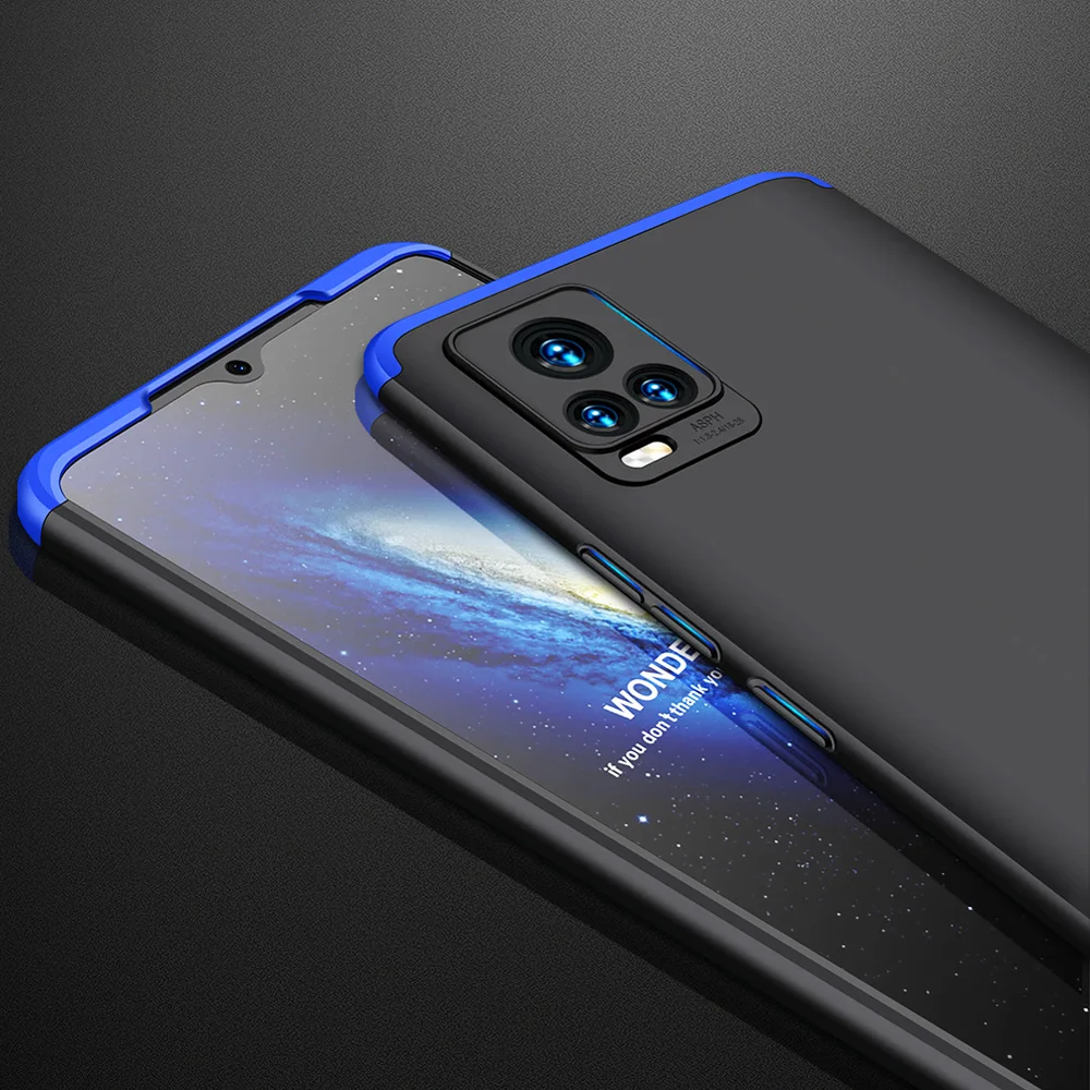 Чехол GKK для vivo V20 полная защита Матовый Камера Защитная крышка объектива |