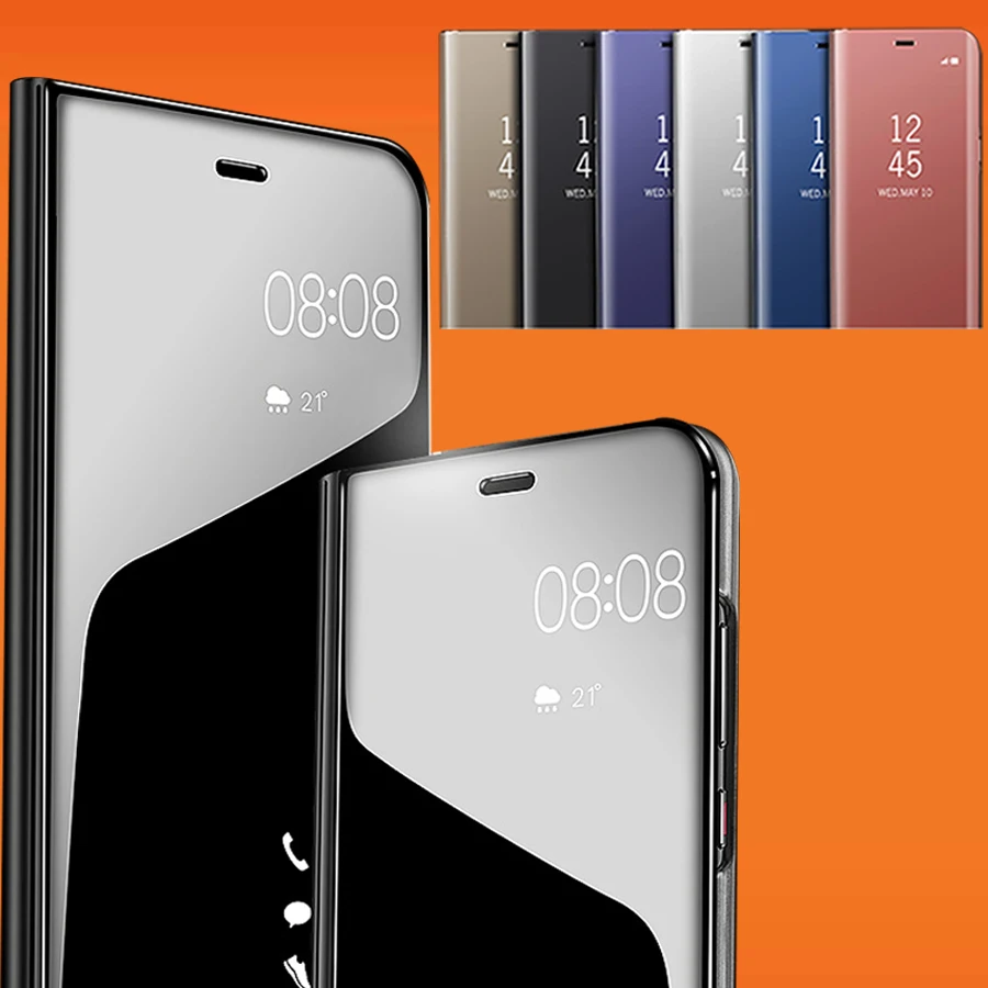 Чехол s20 для samsung Galaxy s20plus s20ultra чехол s 20 Plus 20plus ультра умный зеркальный флип стенд