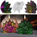 Силиконовые 3D формы в виде симпатичной лисы в виде свечи, форма в виде девять хвостов лисы для самостоятельного изготовления, украшения для дома ручной работы в виде УФэпоксидной смолы