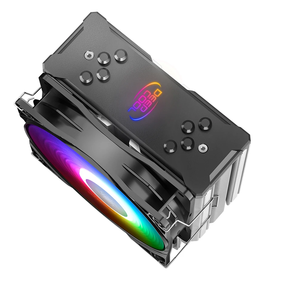 DEEPCOOL GAMMAXX GT A-RGB 4 Heatpipes CPU Cooler Radiator 120mm Addressable RGB Fan For LGA/2011/1155/1156/AM3/AM4 Cooling | Компьютеры и