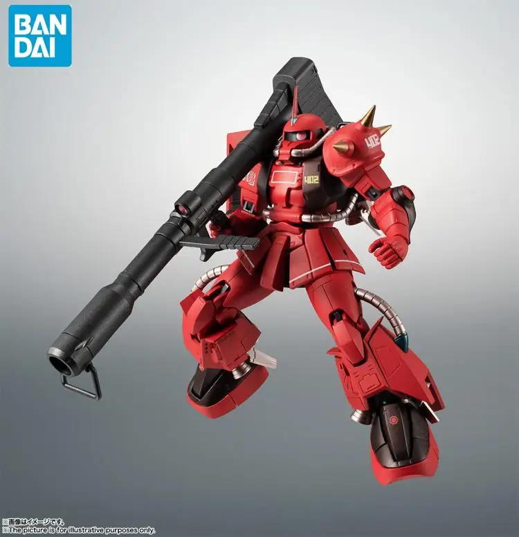 

BANDAI GUNDAM ROBOT MS-06R-2 ZAKU II HIGH MOBILITY TYPE Gundam model kids assembled Robot Anime action figure toys