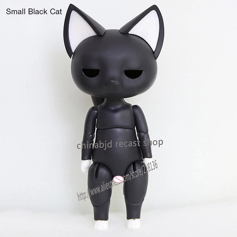

Small Black White Cat 1/12 BJD SD Dolls Model Baby Girls Boys High Quality Toys Shop Dollhouse Resin Anime Figures