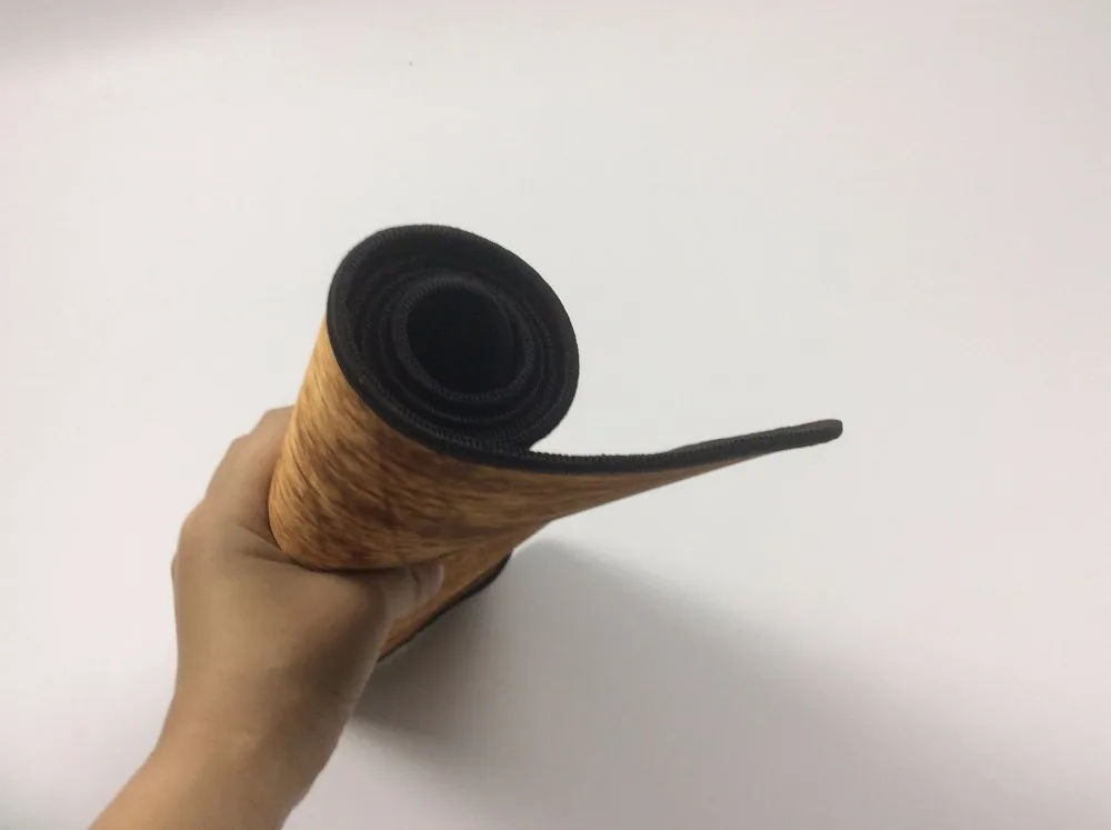 Mairuige 400*900 большой игровой коврик для мыши с запирающимся краем, желтая древесина, высокое качество, расширенный коврик для мыши, профессиональный