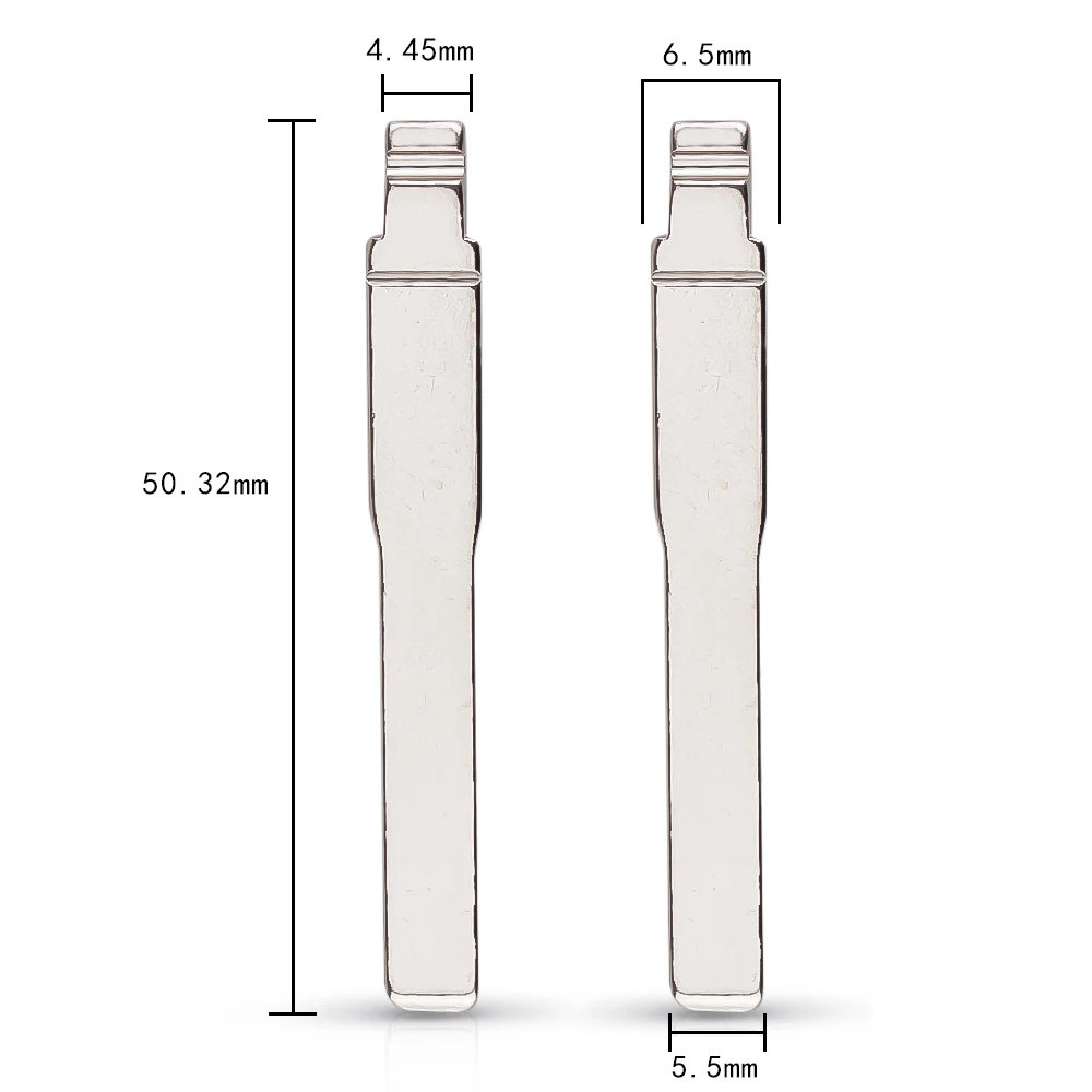 KEYYOU 10 шт. #109 сменный ключ с откидной крышкой дистанционный HU101 для Ford Focus Mondeo Fusion