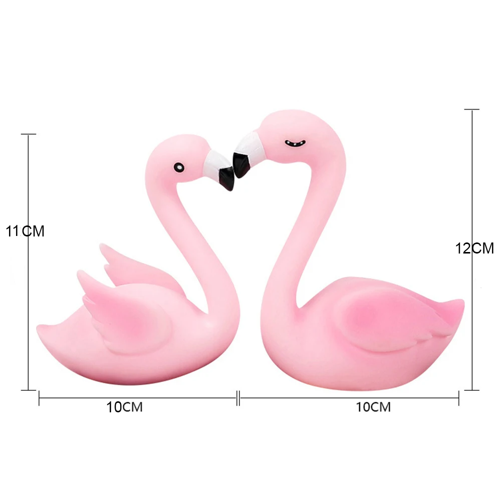 Летние футболки для девочек с Гавайи фламинго торта Детские тропический День