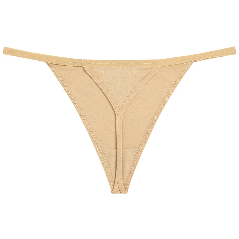 Стринги женские бесшовные из натурального хлопка белые черные красные|panties woman