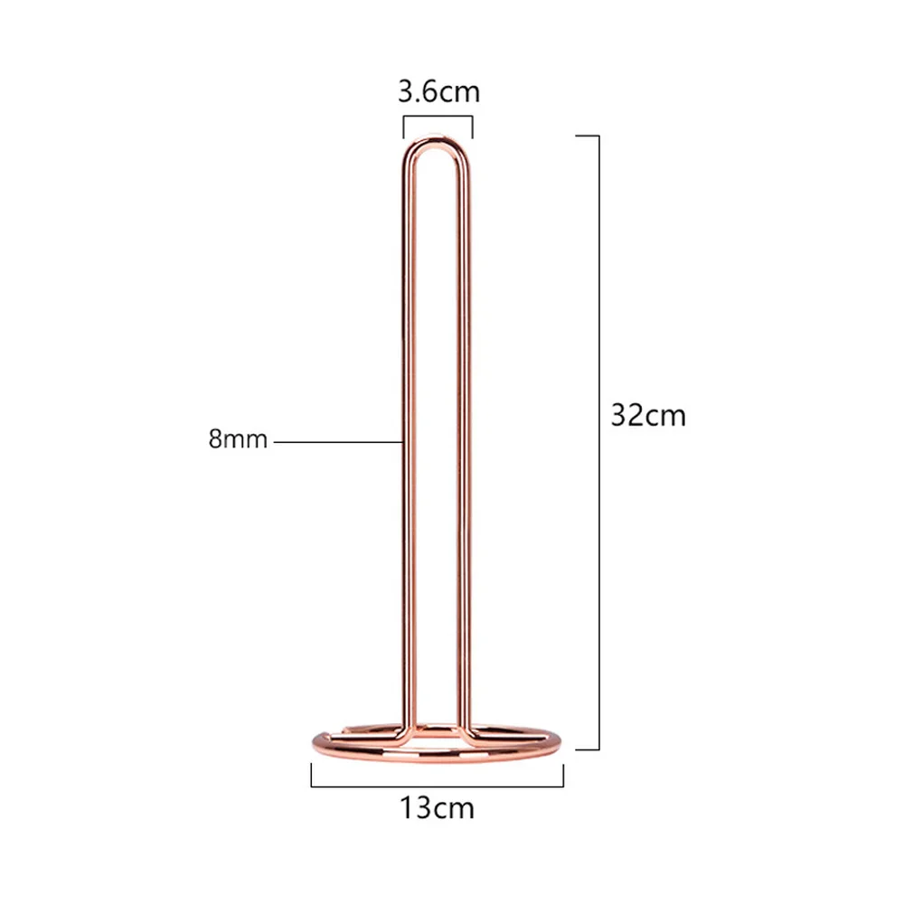 Железная рулонная бумажная стойка в скандинавском стиле простой рулон розового