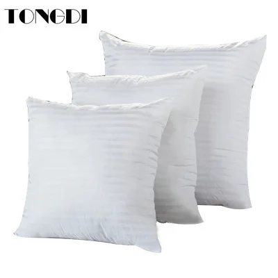 TONGDI Подушка внутренняя белая мягкая эластичная воздухопроницаемая натуральный