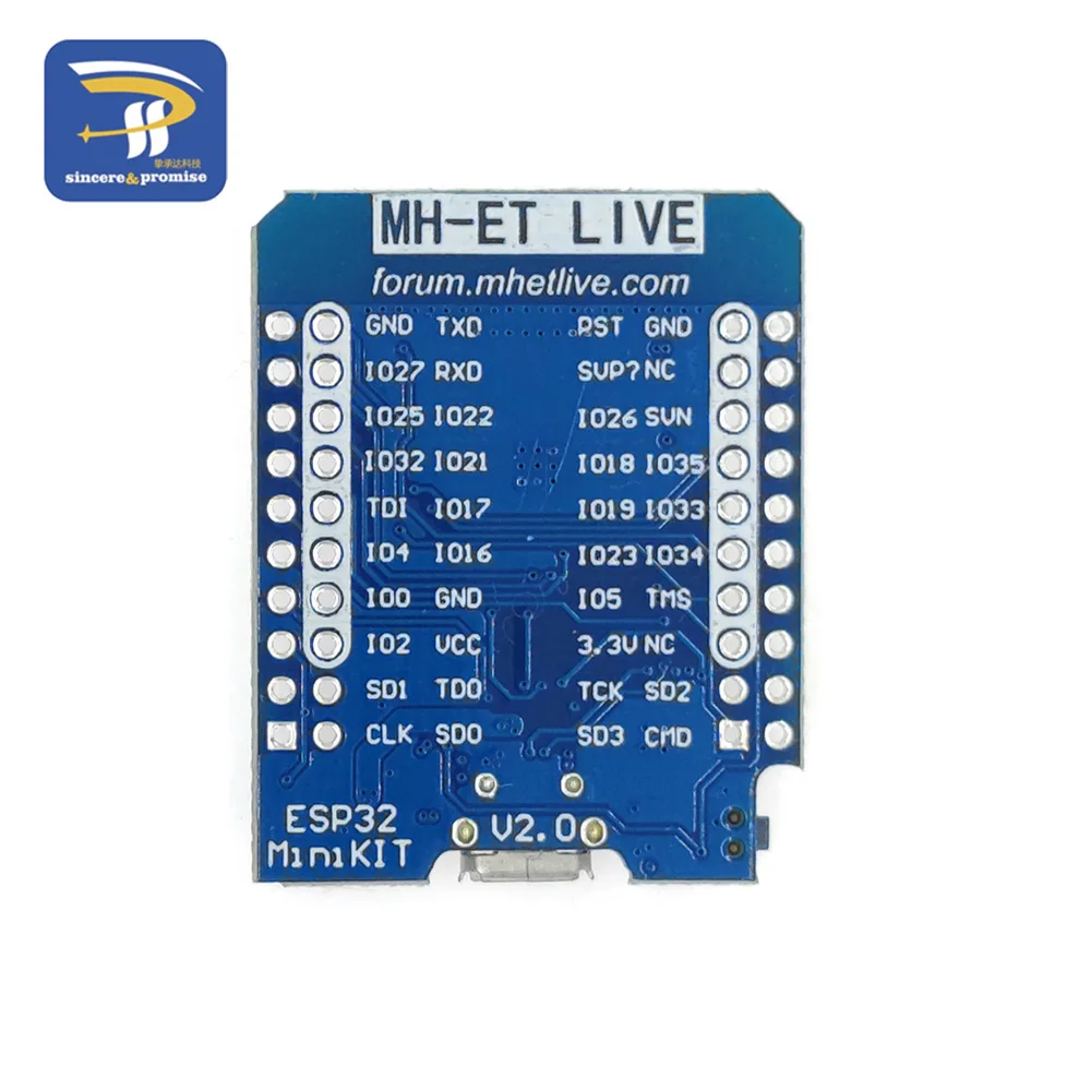 Макетная плата CH9102X CH9102 для Wemos Mini D1 ESP8266 ESP32 модуль Arduino с контактами | Электронные
