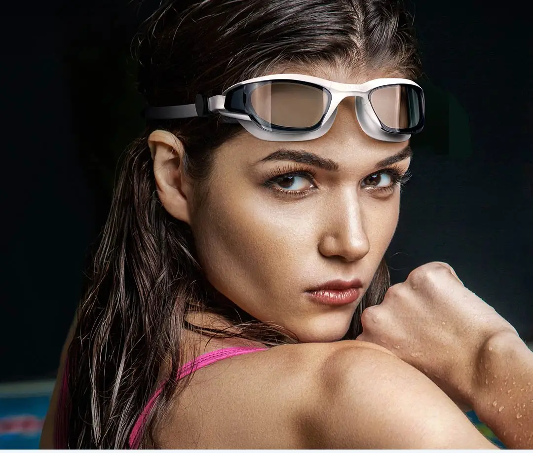 Xiaomi TOSWIM большая рамка тренировочные плавательные очки противотуманные HD покрытие Ergonimic купальники очки для дайвинга водные очки Gafas