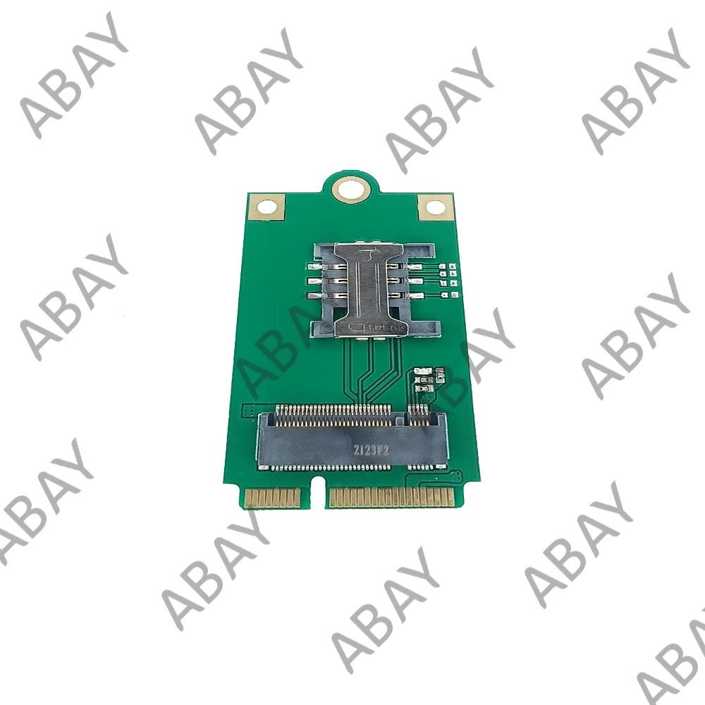 M.2 NGFF B Key Key-B to Mini PCI-E PCIe MPCIe Adapter 5*3cm Development Board for 5G Wireless Module SIM8200EA-M2 RM500Q-GL |