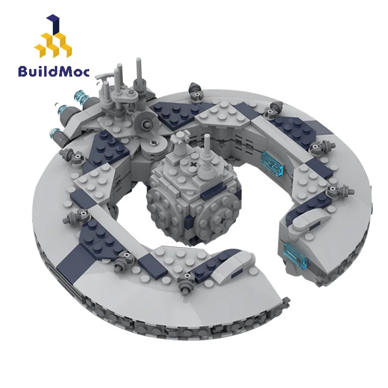 

Городской корабль BuildMOC, MOC, фильм, фигурки, космический корабль, корабельные строительные блоки, городской космический набор, детские игрушк...
