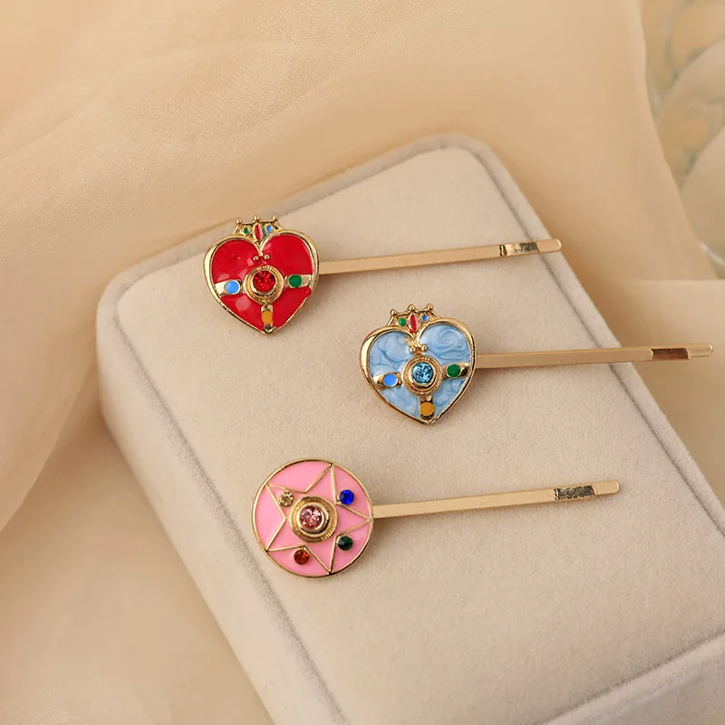 Sansummer 2019 Новинка Горячая Мода девушка мультфильм сердце стразы мечта личность