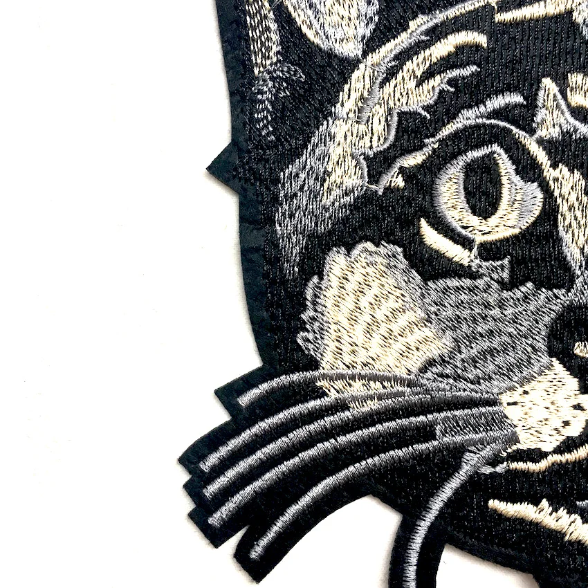 1 шт. крутые нашивки с котом аппликация для утюга одежды модная брендовая