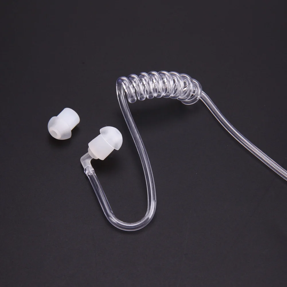 

Air Acoustic Tube Earpiece PTT Mic Microphone Headset Radiation-proof Walkie Talkie Earphone For Motorola XPR XiR DP APX