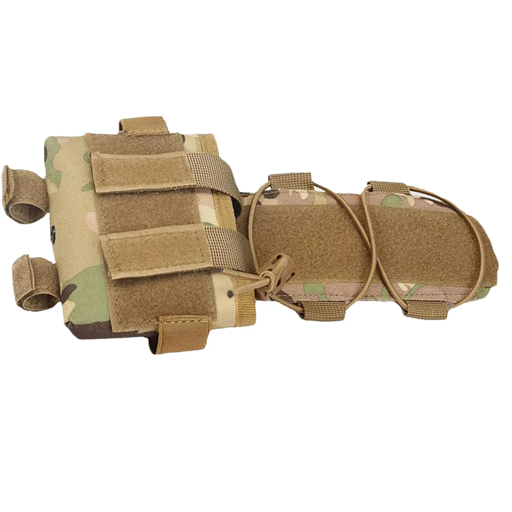 

Battery Case for Helmet, Durable Lightweight Molle Helmet Pouch for Hunting Counterweight Accessories Storage Bag