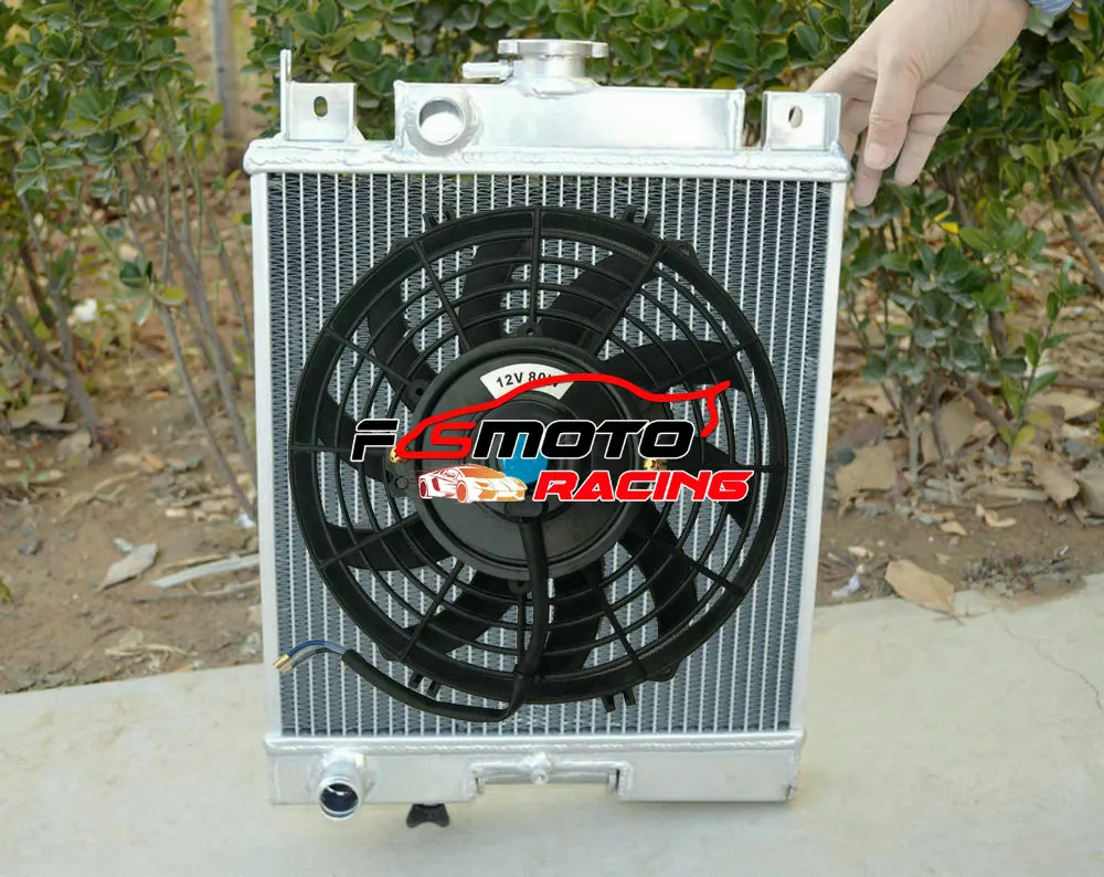 Аксессуары для мотоцикла интеркулер 2-рядный алюминиевый радиатор 89-94 SUZUKI SWIFT GTI 1