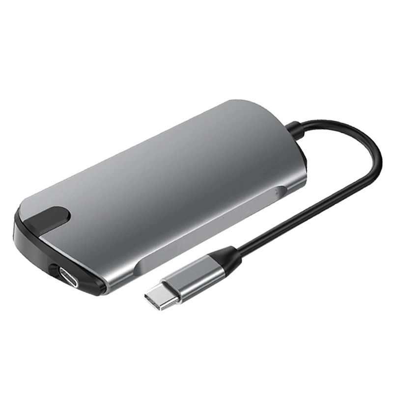 5-In-1 USB Hub to Type C Data With 5-Port 3.0 USB-C PD Charging 4K Display for s Notebooks Phone | Компьютеры и офис