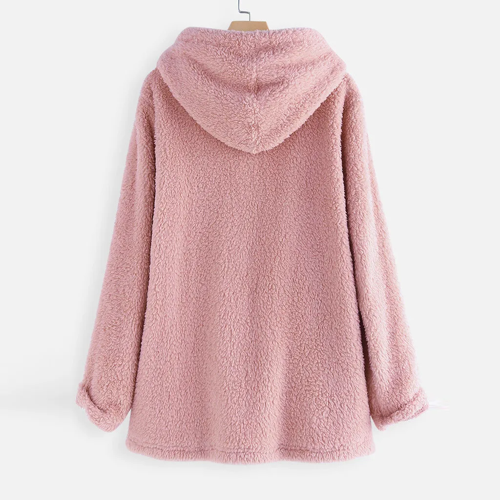 Women Plush Hoodies Hooded Long Sleeve Printed Pullovers Sweatshirts Casual loose Lady Tops sweat a capuche femme | Женская одежда