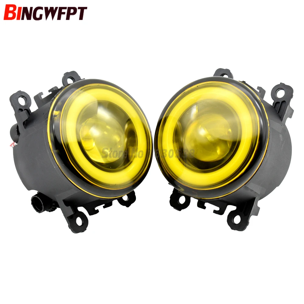 2 шт. светодиодные противотуманные фары глаза ангела для fiat 500 sport 2014 Fiat Punto EVO 2010 2011