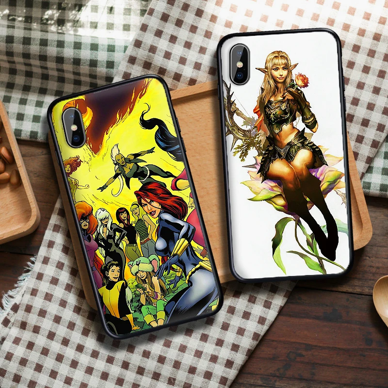 Cicada female Soft TPU Case For Apple iPhone X XR XS MAX 5 5S 5C SE 6 6S 7 8 Plus ipod touch Silicone Cover | Мобильные телефоны и