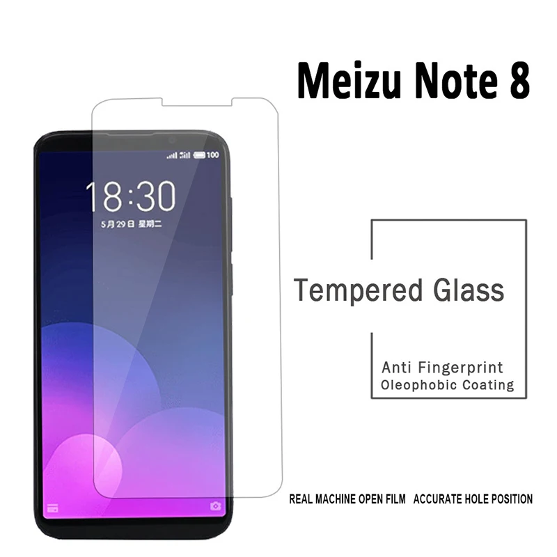 Закаленное стекло 9H для Meizu Note 8 M822Q оригинальная Взрывозащищенная защитная
