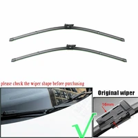 2pcsset windshield wiper blades front window fit for 08 audi a4 b8 a4 allroad