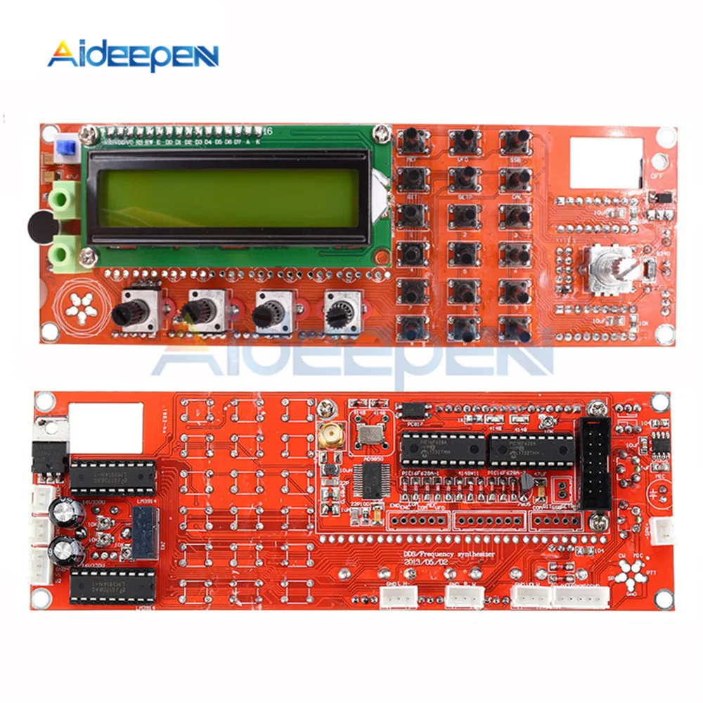 Генератор сигналов 0 55 МГц AD9850 DDS коротковолновый радиочастотный светодиодный