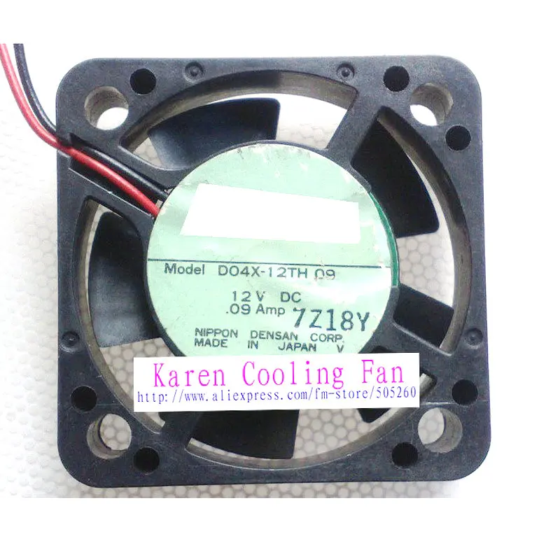 

4CM D04X-12TH 09 4010 12V 0.09A cooling fan 40*40*10mm hzdo